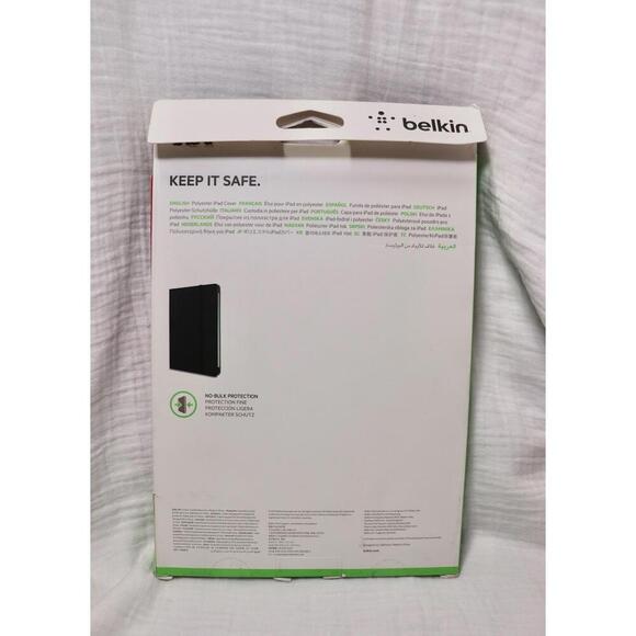 Belkin iPad Air Case Folding Folio Red Mag Close NEW - Picture 2 of 2